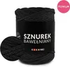Bavlněné lano Kokonki Premium 5 mm, 100 m role, antracitová Náhled obrázku produktu 1