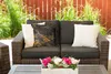 MuchoWow® Outdoor Kissen - Marmor - Gold - Schwarz - 45x45 Produktbild-Vorschau 5