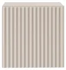 Selsey Sunds - Comodino a doghe rigate, 1 anta, beige Anteprima dell’immagine prodotto 5