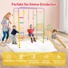 COSTWAY Klettergerüst, 8 in 1 Kletterwand, Affenstangen, Produktbild-Vorschau 7