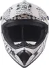 Crosshelm Helm Kinderhelm Motorradhelm Motocross Skeleton Produktbild-Vorschau 3