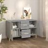 Sideboard Grau Sonoma 100x36x60 cm Holzwerkstoff , Kommoden Produktbild-Vorschau 8