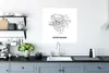 MuchoWow® Poster Stadtplan - Deutschland - Schwarz und weiß Produktbild-Vorschau 3