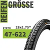 2er Set Continental Reifen Ride Tour Schwarz Reflex 28 x Produktbild-Vorschau 3