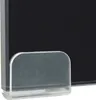 vidaXL Table TV/rehausseur d'écran verre noir 80x30x13 cm Voir les images du produit 9
