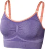 Damen Fitness-Seamless-Sport-Bustier - Seamless Lila, S Produktbild-Vorschau 1
