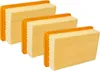 Three air filters are arranged diagonally on a white background. Produktbild-Vorschau