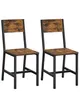 VASAGLE jídelní set, kuchyňský stůl se 2 dřevěnými židlemi, Náhled obrázku produktu 4