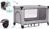 lit de voyage fillikid Travel Melange Grey Voir les images du produit 4