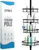 Strex Strex Etagère de douche télescopique noire - Réglable Voir les images du produit 1