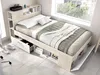Bett mit Kopfteil, Stauraum & Schubladen + Lattenrost - 120 Produktbild-Vorschau 7
