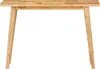 vidaXL Stół do jadalni naturalny 100 x 35 x 75 cm lite Podgląd zdjęcia produktu 2