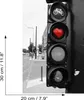 Foto auf Leinwand - Berlin - Fahrradampel mit Herz - Produktbild-Vorschau 3