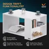 CASARIA Couchtisch mit Stauraum Weiß Produktbild-Vorschau 3