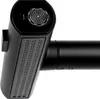 Close-up view of a black kitchen faucet head. Náhled obrázku produktu