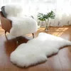 Faux Lammfell Schaffell Teppich, Longhair Flauschiger Produktbild-Vorschau 4