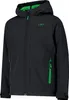 KID Jacket FIX Hood antracite-deep mint (01UU) 164 Produktbild-Vorschau 3