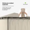 Blumfeldt Mondo, zahradní altán, párty stan, 295 x 262 x Náhled obrázku produktu 4