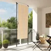 Vonkajšia roleta oranžovo-biela 100x270 cm látka a oceľ Náhľad obrázku produktu 2