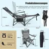 GOPLUS 2 in 1 Campingstuhl faltbar, Angelstuhl mit Produktbild-Vorschau 5
