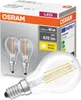 2 x Osram LED Filament Leuchtmittel Tropfen 4W = 40W E14 Produktbild-Vorschau 1