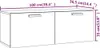 vidaXL Nástenná skriňa Sonoma dub 100x36,5x35 cm odvodený Náhľad obrázku produktu 7