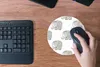 MuchoWow® Mauspad Mousepad Kritzelei - Elefant - Entwurf Produktbild-Vorschau 4