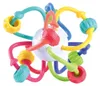 Chrastende bal, plastic, 12 cm, geschikt voor kinderen Productafbeelding-voorbeeld 2