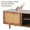 okwish Schuhschrank aus Rattan für den Eingangsbereich, Produktbild-Vorschau 5