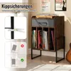 Stojak na gramofon COSTWAY, regał na płyty winylowe z Podgląd zdjęcia produktu 7