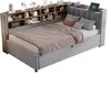 MODFU Lit Coffre 90x200 cm - Lit Simple avec Rangement Voir les images du produit 10