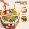 Motorikwürfel, 8-in-1 Aktivitätswürfel mit Motorikschleife, Produktbild-Vorschau 5