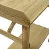 Close-up view of a wooden plant stand. Náhled obrázku produktu