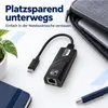 USB-C LAN Adapter 100 Mbit/s – USB Typ C auf RJ45 Ethernet Produktbild-Vorschau 10