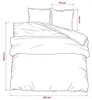Bettwäsche-Set Dunkelgrau 200x200 cm Baumwolle Produktbild-Vorschau 6
