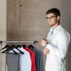 Relaxdays – wieszaki aksamitne, zestaw 10 sztuk, szerokie Podgląd zdjęcia produktu 2