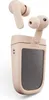 A pair of pink wireless earbuds and their charging case are shown against a white background. Anteprima dell’immagine prodotto