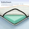 MSS e.K. Kaltschaum Matratzentopper 100 x 210 cm | HR Produktbild-Vorschau 3