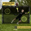 Racetex Fussballtore für Garten Kinder [MIT TORWAND] – Produktbild-Vorschau 5
