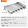 VEVOR Plaque de gril 430 Acier inoxydable 58,7 x 39,5 x 9,9 Voir les images du produit 9