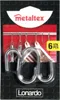 METALTEX 350342 Zestaw 6 haków Lonardo do poręczy / systemu Podgląd zdjęcia produktu 3