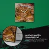 Coloray Uhr auf Leinwand 30x30 cm Wand Uhr Dekoration Produktbild-Vorschau 5