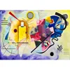Puzzle 1000 pièces Enjoy – Vassily Kandinsky : Jaune Rouge Voir les images du produit 2