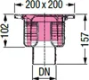 KESSEL-Hofablauf 37287S Alrondo, 200x200, DN100 Produktbild-Vorschau 2