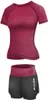 Läufer Short 2W Fitness-Set Pflaume, M Produktbild-Vorschau 1