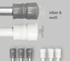 Klemmstange weiß 40-60 cm ausdrehbar Gardinenstange ohne Produktbild-Vorschau 3