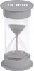 EDUPLAY 120602 Sanduhr 15 min, Ø 6,5 x 12,5 cm hoch, grau Produktbild-Vorschau 1