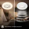 Briloner LED Plafonnier avec ventilateur, 5 vitesses, Voir les images du produit 3