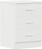 vidaXL Nachttisch Weiß 38x35x56 cm Holzwerkstoff Produktbild-Vorschau 8