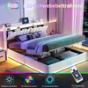 INONEFT, čalúnená posteľ 140x200, moderná posteľ pre mládež Náhľad obrázku produktu 5